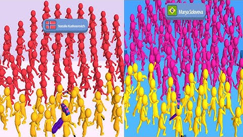 Join Clash 3D | ALL LEVELS NEW Avatar Upgrade Power up Record World Max LVL #2