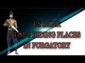 TOP 5 CS RANK HIDING PLACES IN PURGATORY 🤩🤩🤩👍👍👍💯💯💯