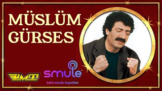 Usandım Gecelerden / Müslüm Gürses ( Karaoke - #smule )