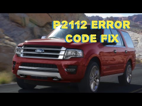 P2112 Error code Fix expedition 2016 EFI Training in Urdu