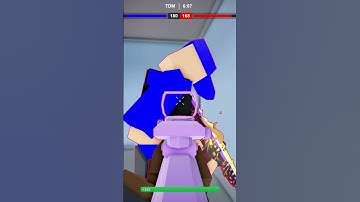 SMG-s are OP in Bad Business! #shorts #badbusiness #roblox #aim #gaming