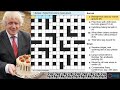 How To Solve A Stunning Cryptic Crossword