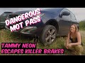 Dangerous brakes how did it pass its mot  tammy neon rustedorbusted peugeot 308