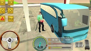 Permainan Mobil Mobilan Bus Simulator Mengisi BBM - Android GamePlay screenshot 5