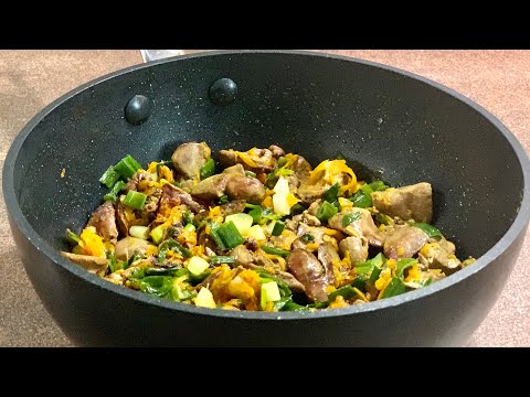 Видео: Как да готвя пилешки дробчета вкусно в тиган