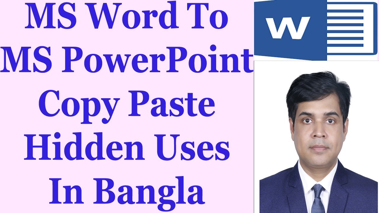 ms-word-to-ms-powerpoint-copy-paste-hidden-uses-in-bangla-youtube