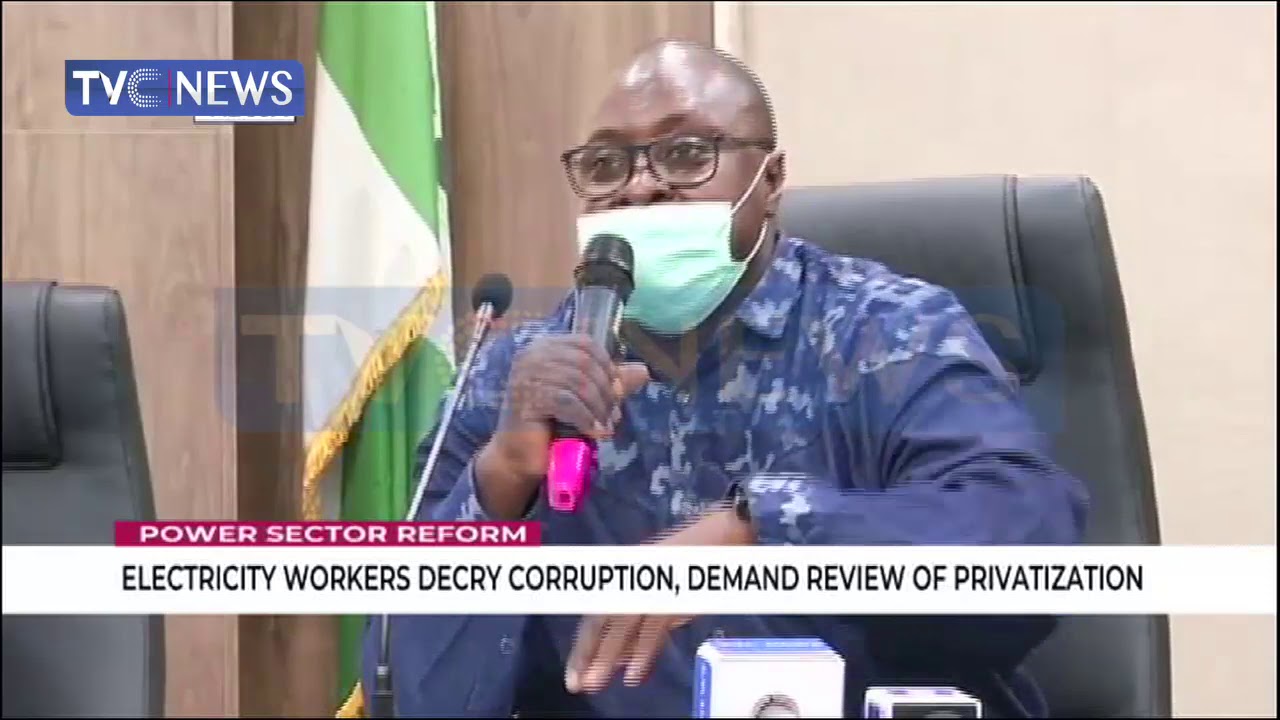 Electricity workers decry corruption, demand review of privatisation