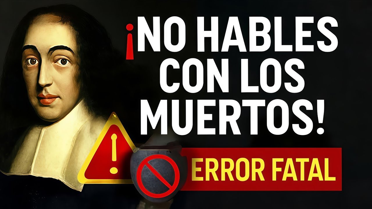 ¡NO HABLES CON LOS MUERTOS! Spinoza Explica el ERROR que Todos Cometen