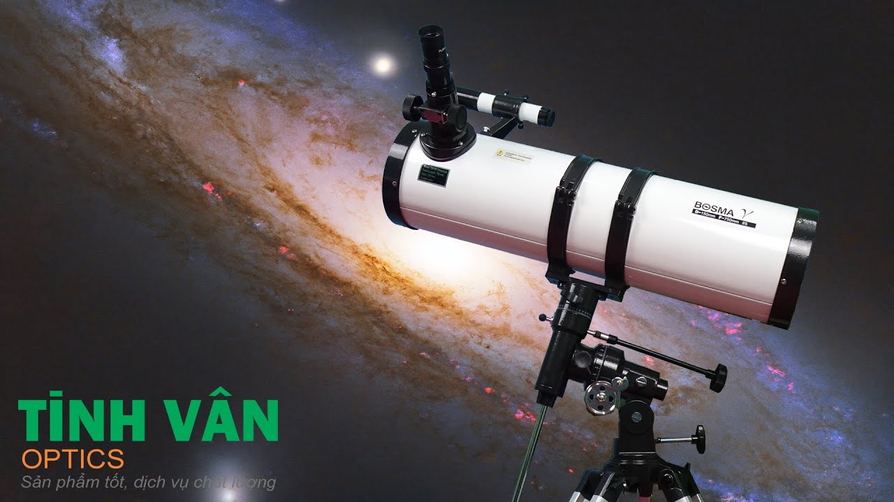 Hướng Dẫn Cách Lắp Đặt Kính Thiên Văn Bosma 150EQ | Kính Viễn Vọng, Kính Thiên Văn Chính Hãng