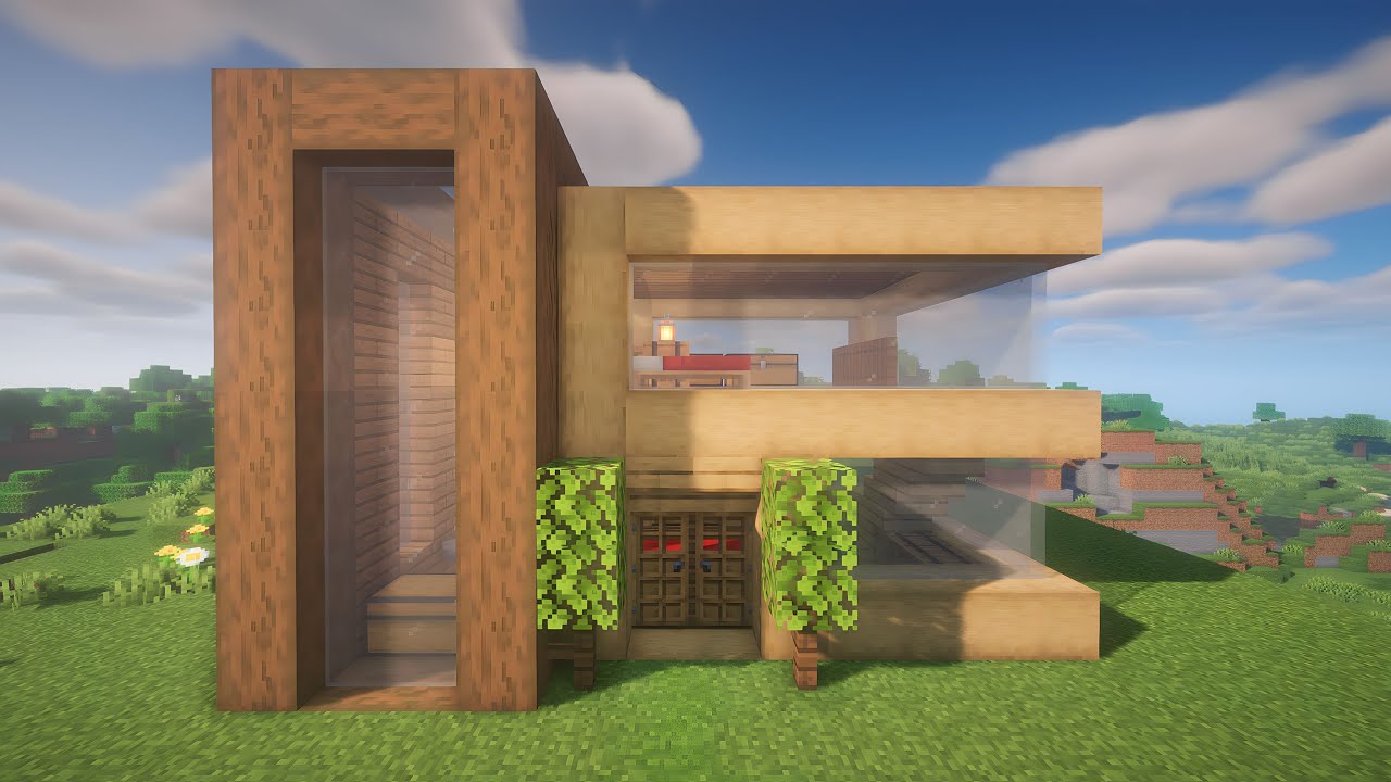 How to build a minecraft house in minecraft
