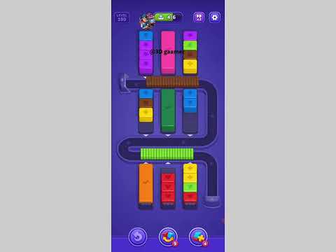 Loop master color jam sort level 199 solution for gameplay