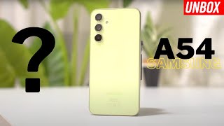 Samsung Galaxy A54 Awesome Lime Unboxing &amp; Camera Test!