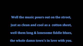 Video thumbnail of "Turnpike Troubadours- Whole Damn Town w lyrics"