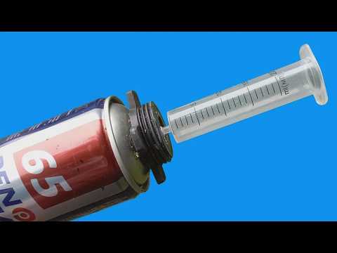 Descubre este truco y jamás volverás a tirar el bote de espuma expansiva