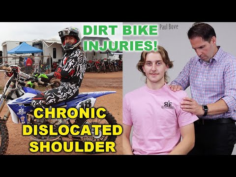 Motocross Rider Gets Adjusted!