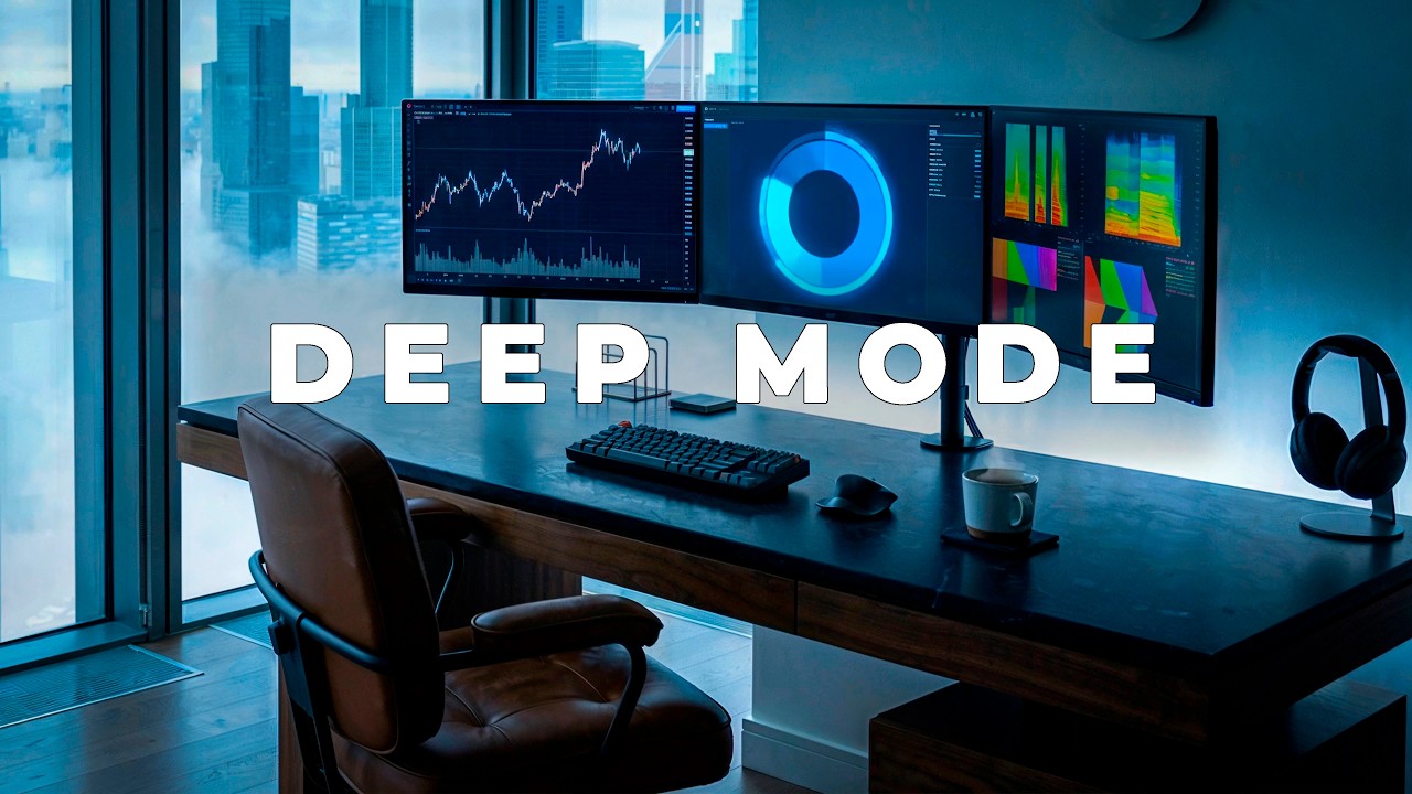 DEEP MODE — Energy Focus Music for Deep Work & Analysis | No Vocals ...