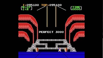 Donkey Kong 3 (NES) (Games A/B 1 Loop) Playthrough