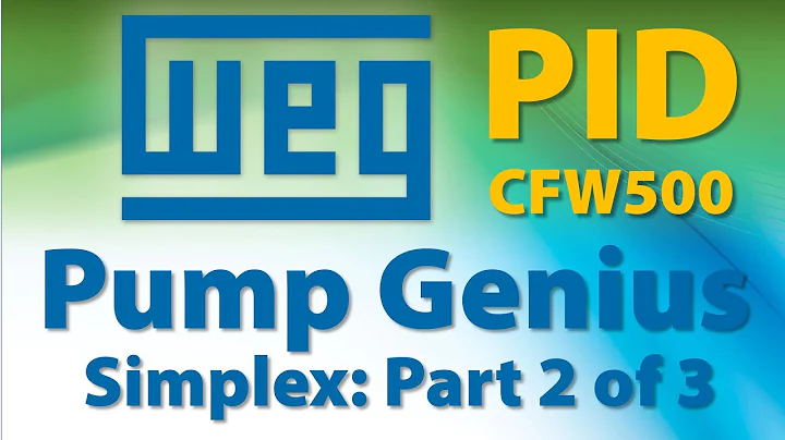 WEG CFW500 VFD PID Pump Genius Simplex Part 2 from AutomationDirect