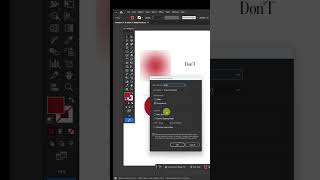 Fix Your Glow Effect in Illustrator 🔥 #illustrator #adobe #graphicdesign