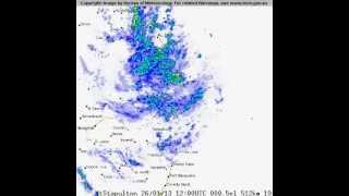 Qld Big Wet Animated Bom Radar Images 512 Km Mt Stapylton