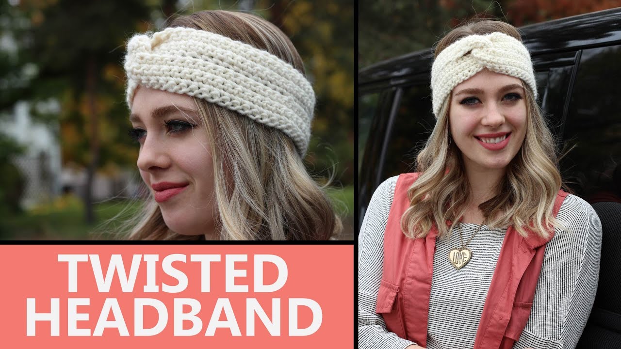 Watch how a Crochet Twisted Headband is made! YouTube