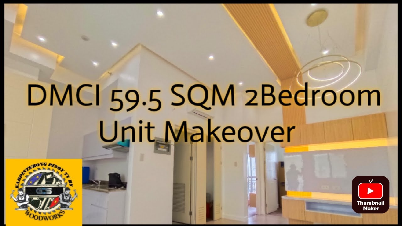 59.5 SQM. Condo unit / Interior Design / DMCI / Prisma Residences - YouTube