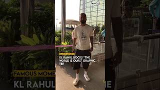 KL Rahul in Bold Streetwear #KLRahul #StreetwearStyle #GalleryDept #MensFashion #famoustv