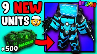 massive update!! new upgraded titan computer man?! (hacked event)