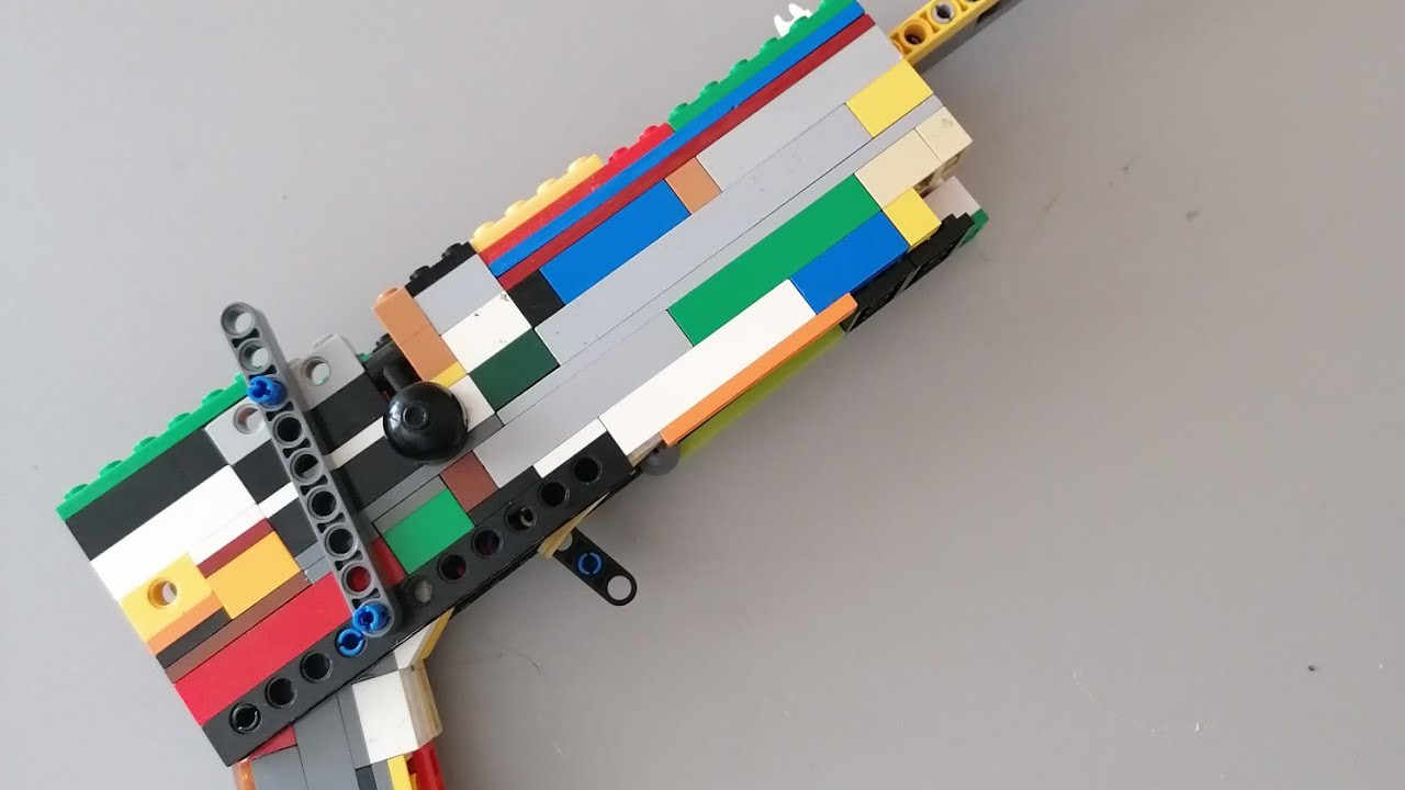 lego single shot bolt action (working) - YouTube