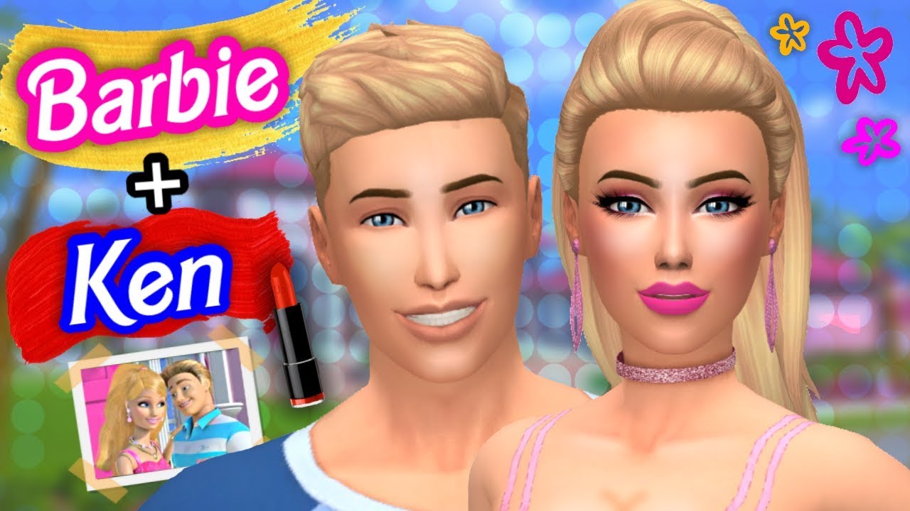 The Sims 4 Barbie And Ken Cas Rosebud