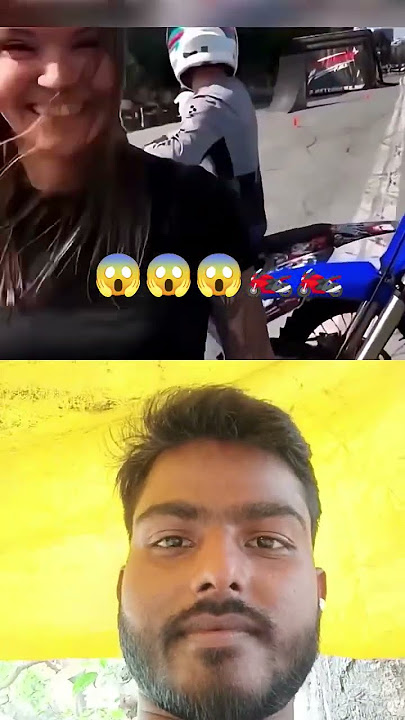 bick reaction in res 😱😱😱🏍️😱
