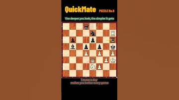 Daily Chess Puzzle #1: Brilliant Move No.9! Checkmate In Just X Moves ♟️ #shorts