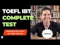 Toefl ibt full mock test with answers 10