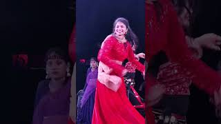 Achor Pranithi Dazzles Stunning Dance Moves: Zum Zumare Song Event Highlights! #massjathara #event