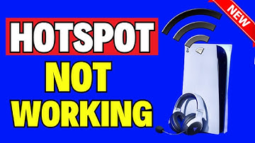 Hoe je het probleem met de hotspot op de PS5 kunt oplossen