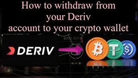 How to withdraw money from Deriv/How to withdraw from Deriv to your crypto wallet