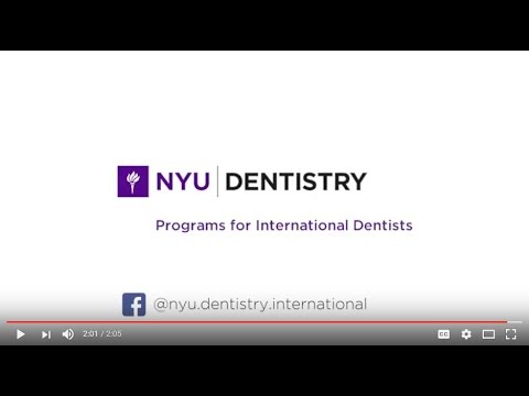 NYU Dentistry International Programs