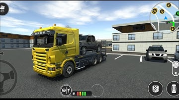Drive Simulator 2020-Android Gameplay  Construction & Transport truck Gameplay