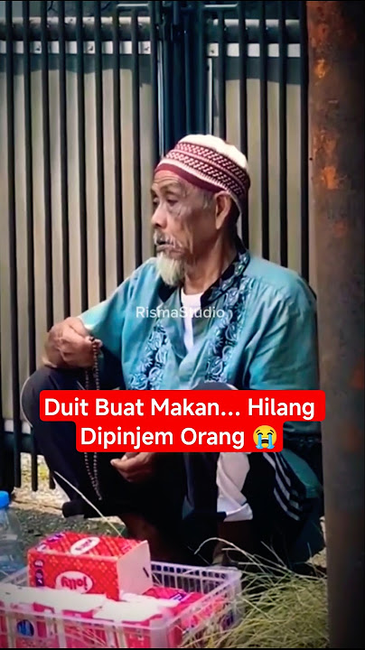 Abah 102 Tahun Ditipu, Uang Hasil Jualan Hilang‼️