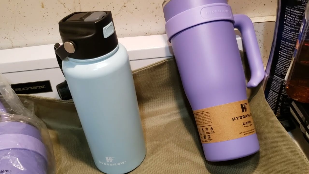 Hydraflow Hybrid - Triple Wall Vacuum Insulated Water Bottle with