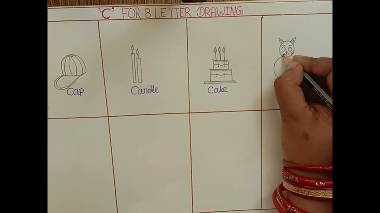 Let's draw object that start with letter 'C'
