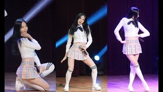 181212 포켓걸스 (Pocket Girls) 공연 Full Version (하빈) 직캠 by 수원촌놈 [강서구민회관]