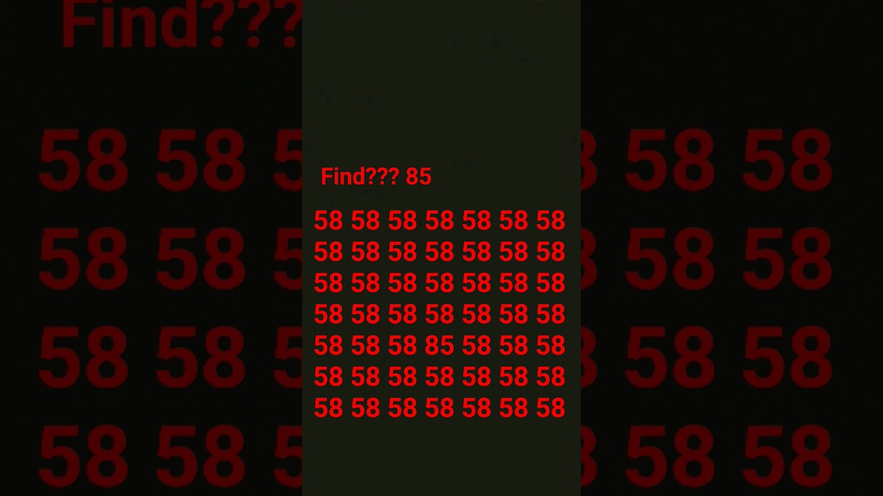 Math 85 #lagao dimag master mind brain 🧠 math find?? 85 math mathematricks ...