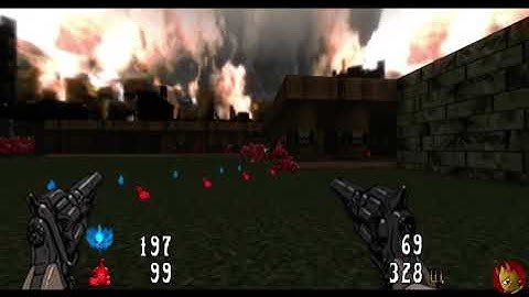 Double the revolvers, triple the fun.