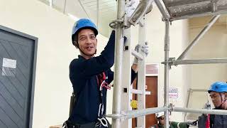 JOHNSON CONTROLS INDONESIA ZERO HARM MONTH 2025 Working at Height Practice