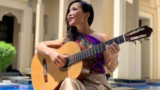 Video thumbnail of "Feste Lariane (Luigi Mozzani), classical guitar by Thu Le"