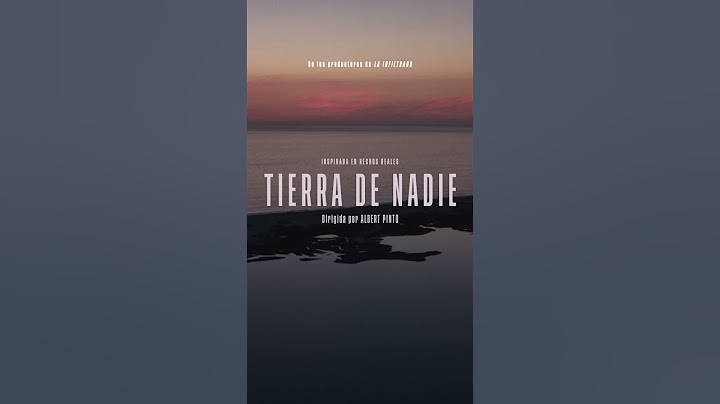 TIERRA DE NADIE. Esta es nuestra casa y vamos a pelear por ella. Exclusivamente en cines.