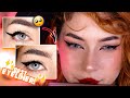 Eyeliner de E-GIRL ✨SuperFÁCIL✨ ¡Paso a paso! (para ojos ENCAPOTADOS)