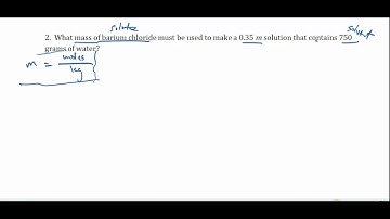 calculating molality