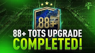 88+ TOTS Upgrade SBC Completed - Tips & Cheap Method - Fifa 21